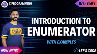 Enumerator in C Programming  enum in C Programming [upl. by Gerrard306]