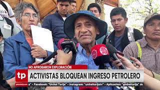 POLÉMICA ENTRE PETROLEROS Y COMUNARIOS POR INGRESO A ZONA DE CHIQUIACÁ [upl. by Tucky957]