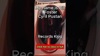 My name is Bill Foster Cyril Pustan British Americ song RecordsKing383 RecordsKing record trailer [upl. by Matrona]