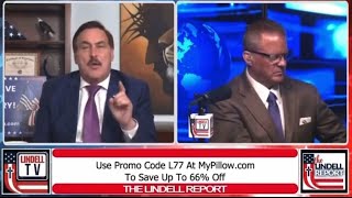 MyPillow Mike Lindell Back on TV Instantly Implodes [upl. by Naimed]