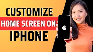 How to customize home screen on iphone  Full Guide 2023 [upl. by Yelmene]