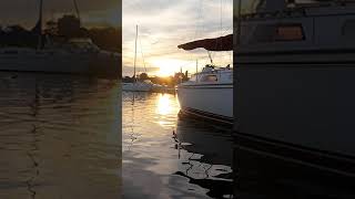 Escanaba Sunset timelapse on our 2024 cruise [upl. by Leslee]