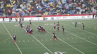 Montreal Alouettes James Letcher Jr returns a punt 51 yards vs Ottawa Redblacks 101424 [upl. by Itsrejk224]