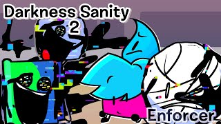 Darkness Sanity 2 Enforcer BFDI x FNF x Pibby [upl. by Xuaegram]