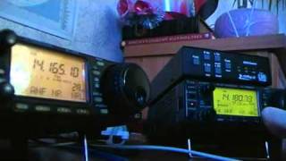 Icom 703  706Mk2 on 20m [upl. by Gurtner]