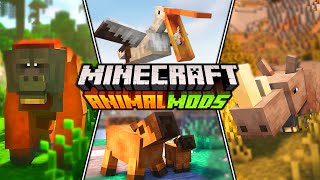 20 TOP Animal Mods For Minecraft 112  1201 Part 2 Forge amp Fabric [upl. by Sirk]