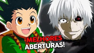 7 Melhores ABERTURAS dos ANIMES [upl. by Eelirak]