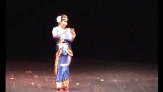 Gayatri Maric  indian classical dance  Mere Dholna  theatre Tresnja [upl. by Xuagram]