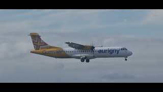 Aurigny arrival at Liverpool John Lennon Airport [upl. by Gabler]