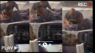 Mike Tyson Fight On Airplane Throws Guy Out Window United Airlines Footage [upl. by Niai620]