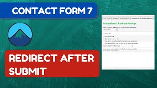 How To Make Contact Form 7 Redirect To Another Page After Submit [upl. by Aneel539]