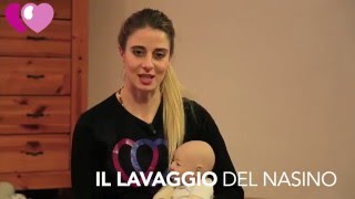 Come fare i lavaggi nasali al neonato e ricetta acqua fisiologica [upl. by Nylegna]