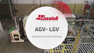 AGV LGV Automated Guided Vehicles  Cassioli [upl. by Husha]