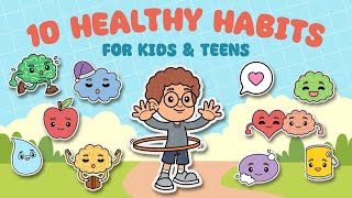 Healthy Habits For Kids  10 EvidenceBased Daily Habits And Routines For Good Mental Health [upl. by Basset801]