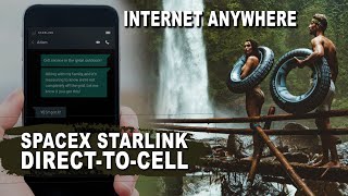 SpaceX Starlink Satellite Service On Your Phone [upl. by Emmuela]