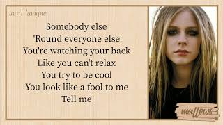 Avril Lavigne  Complicated Lyrics [upl. by Bevash]