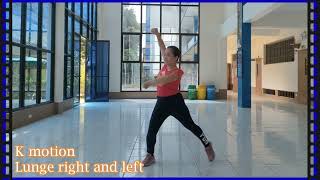 1 MINUTE CHEER DANCE ROUTINE  APPLICATION OF BASIC MOTIONS [upl. by Ehcar569]