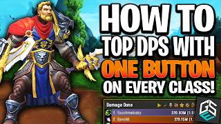 TOP DPS With ONE BUTTON On EVERY Class In The War Within [upl. by Ayidah]