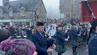 Hogmanay 2024 Pitlochry Street Party [upl. by Alarick]