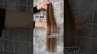 Hand tied weft Highend customization quality hair wefthairextensions hairextension hairwefts [upl. by Carri]