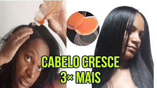 SEGREDO DA VOVÓ CABELO CRESCE MUITO RÁPIDO ENCORPA E DA BRILHO COM APENAS 2 INGREDIENTES [upl. by Asennav620]