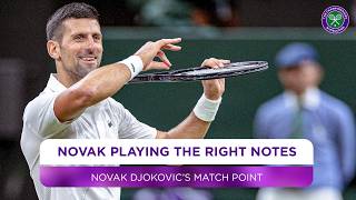 Novak Djokovic  Winning moment  Third round  Wimbledon 2024 [upl. by Margot]