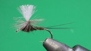 ISONYCHIA PARACHUTE  FLY TYING TUTORIAL [upl. by Tamas393]