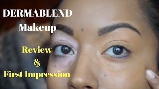 VITILIGO COVERAGE  DERMABLEND REVIEW amp FIRST IMPRESSION [upl. by Graf]