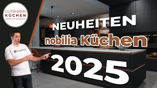 Nobilia Küchen Neuheiten 2025 7 neue Lackfronten clevere Lösungen amp mehr [upl. by Gaul]