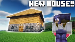 MOVING OUT TO A NEW HOME IN MINECRAFT  SHADERS [upl. by Lora]