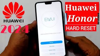 Hard Reset Factory Reset All Huawei Honor phones with Android 80 Mate Honor P10 P10 Lite 2024 [upl. by Ber]