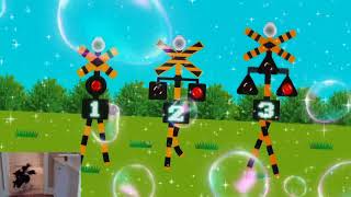 railroad crossing monkey railroad gameplay railroadcrossing railway rail robot [upl. by Atteve242]