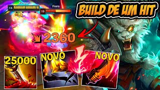 ROUBADO RENGAR NOVOS ITENS BUILD DE UM HIT NA SEASON 14  LEAGUE OF LEGENDS [upl. by Anawek]