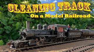 How to Clean Model Railroad Track in All Scales [upl. by Alcot541]