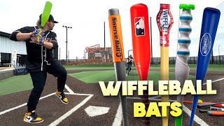 WIFFLEBALL BAT SHOWDOWN  Baseball Bat Bros [upl. by Cyd363]