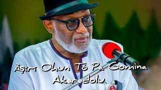 ASIRI IKU TO PA GOMINA AKEREDOLU 27122023 [upl. by Treb]