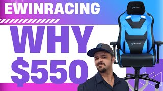 Ewinracing gaming Chair Review Why 550 [upl. by Marlowe]