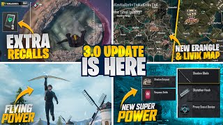 30 Update Is Here  New Livik amp Erangel Map  Best Features Ever  PUBGM [upl. by Bust99]