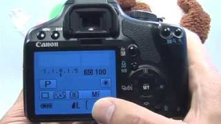 Canon XSi450D Manual Focus [upl. by Imij213]