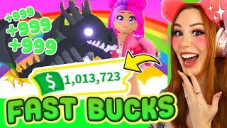 The BEST Way To Make FAST BUCKS In Adopt Me How To Make MONEY in Adopt Me Roblox [upl. by Calmas352]