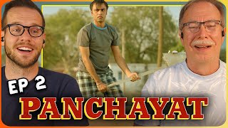 Panchayat Ep 2 Reaction Video  Jitendra Kumar  Raghubir Yadav  Chandan Roy  Nina Gupta [upl. by Dorman]