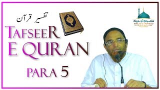 Tafseer e Quran para 5 By Sheikh Hafiz Jalaluddin Qasmi [upl. by Aihsek]