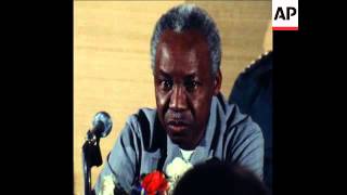 SYND 24 7 79 NYERERE PRESS CONFERENCE [upl. by Chaddy]