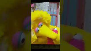 Big Bird Bites Elmo  Sesame Street Bloopers [upl. by Adnamor53]