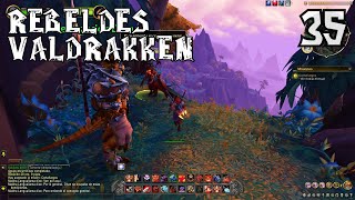 World of Warcraft Dragonflight español latino 35  Rebeldes Valdrakken [upl. by Elatnahs]