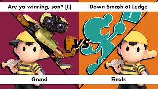 Smash Ultimate September Monthly  Virginia Tech  Are ya winning son L vs Down Smash at Ledge [upl. by Marlee]