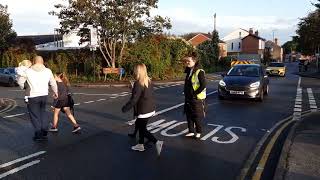 Parents start their own school crossing patrol [upl. by Eanom]