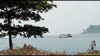 Beautiful view of Mandovi River Panjim Goa 17 Oct 2021 Goa Madovi Panjim [upl. by Dlaner]