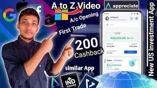 appreciate US investment App A to Z complete video indmoney investing trading appreciate [upl. by Agata]