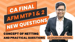 New Questions  CA Final MTP May 24 Exams  AFM  MCQs  Case Scenario  CA Shubham Agrawal  ICAI [upl. by Evod604]